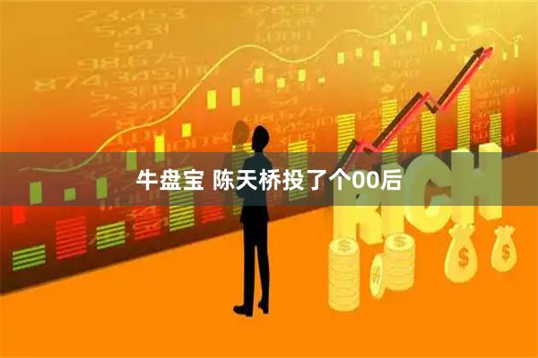 牛盘宝 陈天桥投了个00后