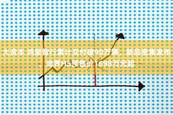 大资本 鸿蒙智行累计交付破90万辆，新品密集发布，尚界H5预售价1698万元起