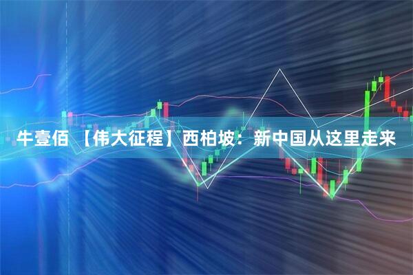 牛壹佰 【伟大征程】西柏坡：新中国从这里走来